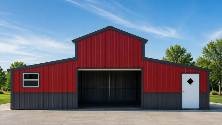 Vertical Roof Barns