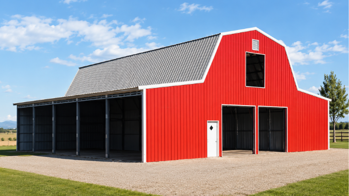 Gambrel Barns