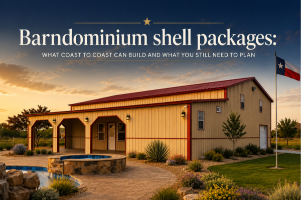 Barndominium Shell Packages
