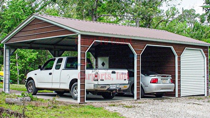 2 Car Metal Carports Standard Double Car Carports Carport for