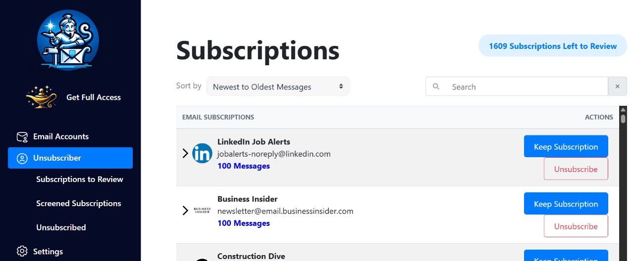 Mail Genie Top 5 Alternatives to Unroll.Me