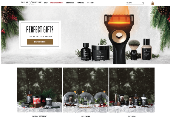 Holiday Landing Page