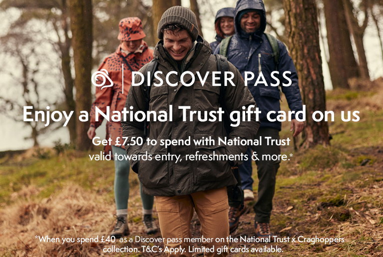 Enjoy a National Trust Gift Card on us 