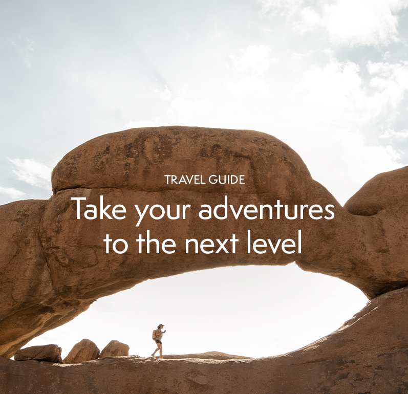 Travel Guide. Take your adventures to the next level.