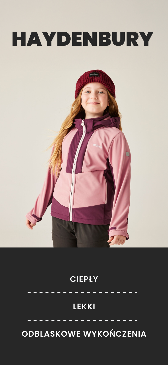 Dziecięca kurtka softshell Haydenbury 