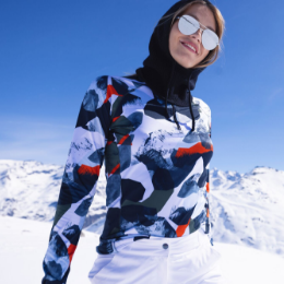 Julien Macdonald - Women's Regimented Ski Trousers - White