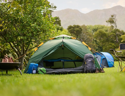 How to Pitch a Family Tent