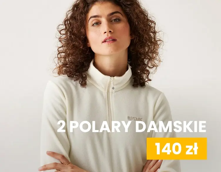 2 damskie polary za 140 zł