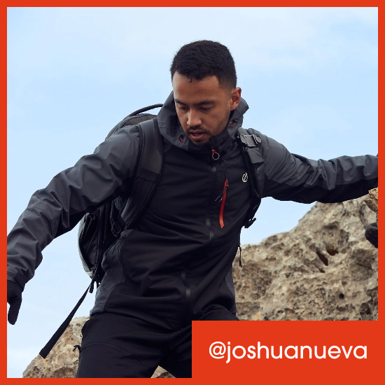 Image of Joshua Nueva our dare 2b brand ambassador