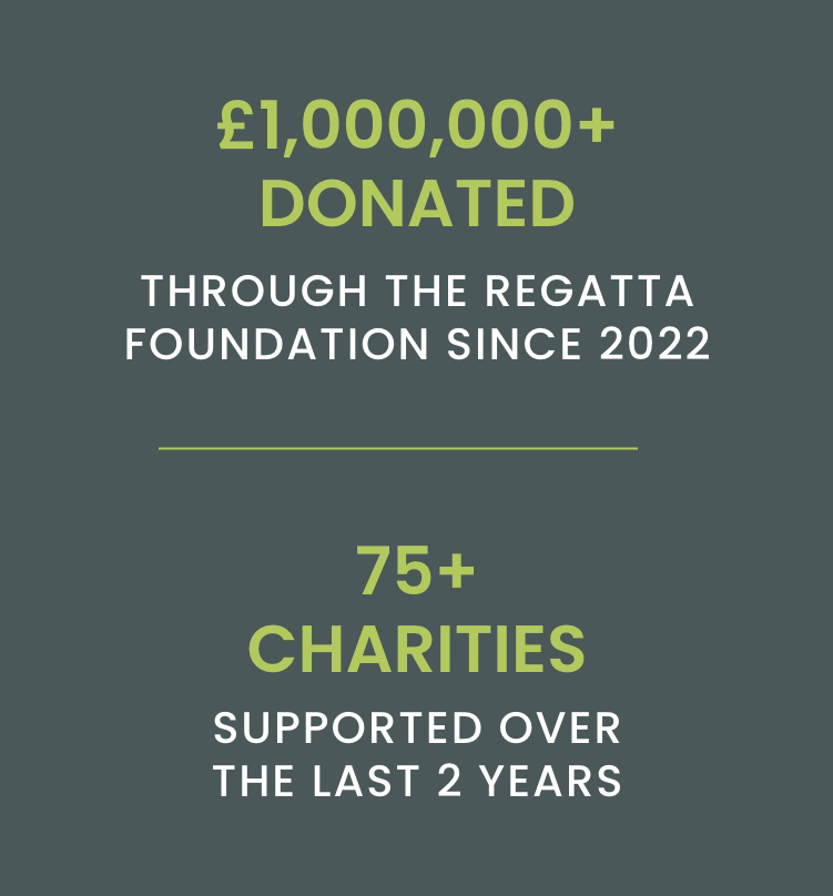 £1,000,000+ donated and 75+ charities