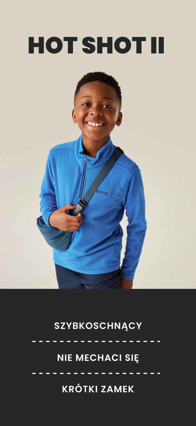 Dziecięcy polar z suwakiem 1/2 Hot Shot II