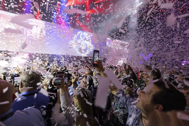 Money2020 Celebration Tickertape