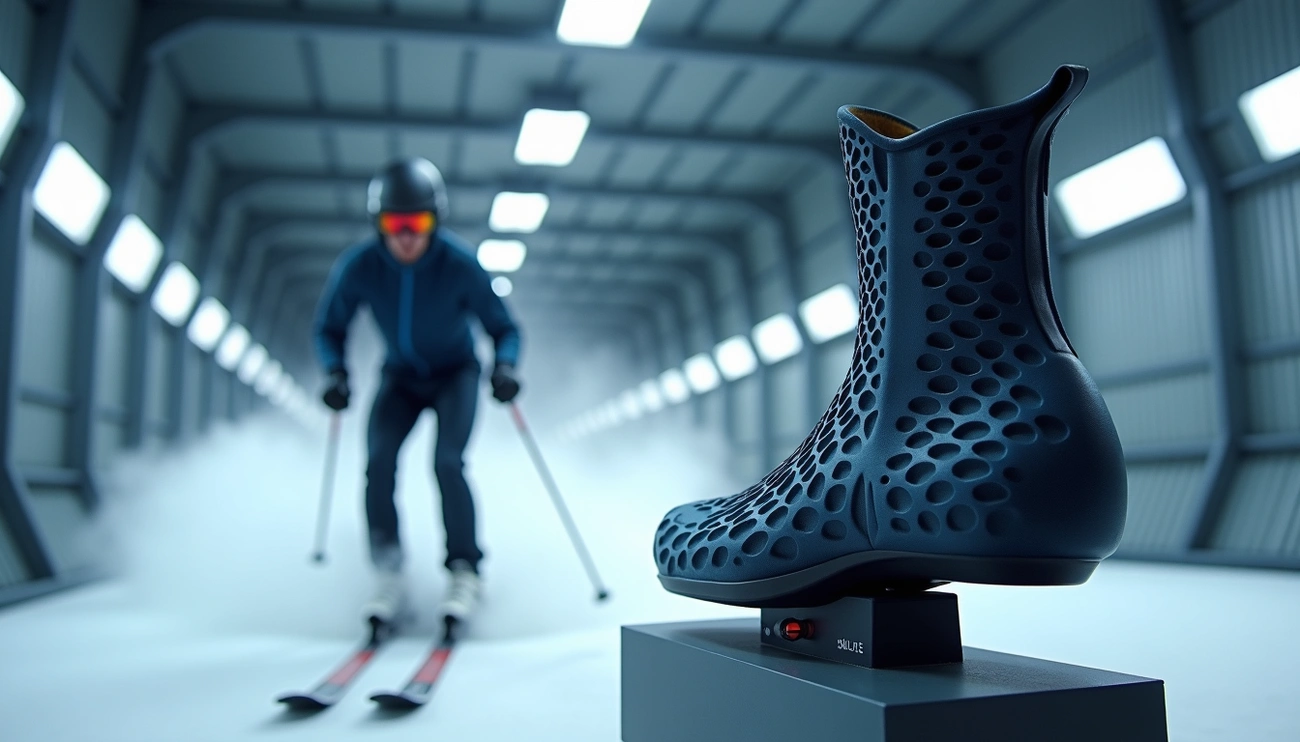 Druk 3D w Sporcie: Jak DfAM Obniża Opór Powietrza w Sprzęcie Narciarskim o 40%