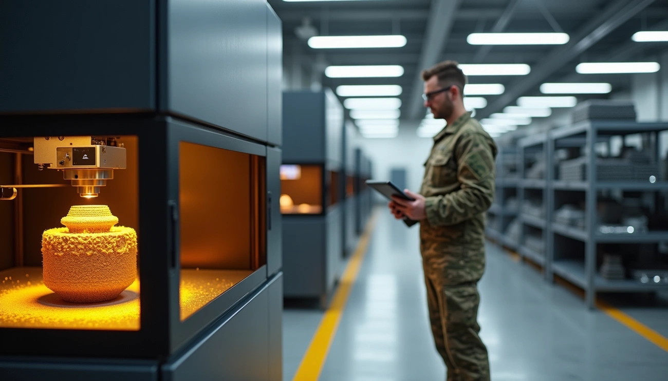 Druk 3D w przemyśle zbrojeniowym: Jak armie na całym świecie zmieniają sposób produkcji broni