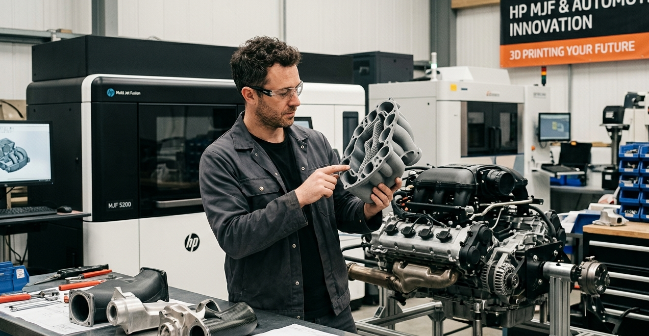 Jak Volkswagen i BMW Wykorzystują HP Multi Jet Fusion do Produkcji Foteli z PA12