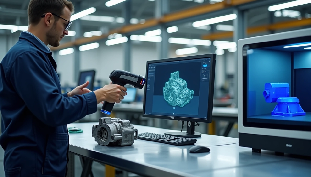 Skanowanie 3D w Fabrykach: Czas Napraw Skrócony z Dni do Godzin