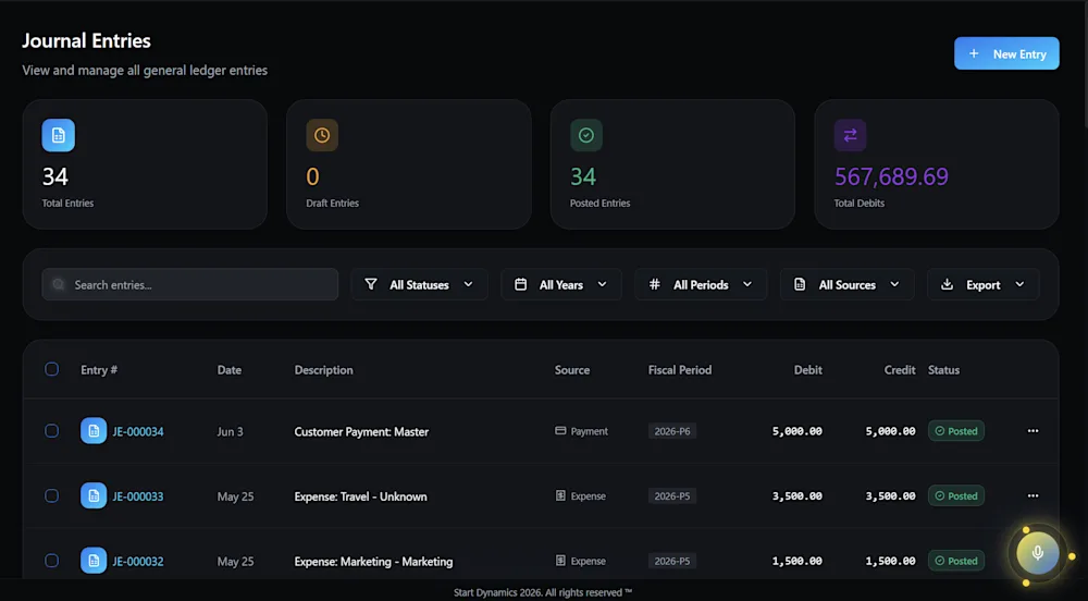 A serious accounting platform. With a brain.