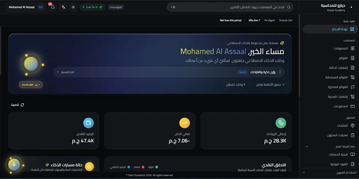 Arabic isn't a translation. It's the default.