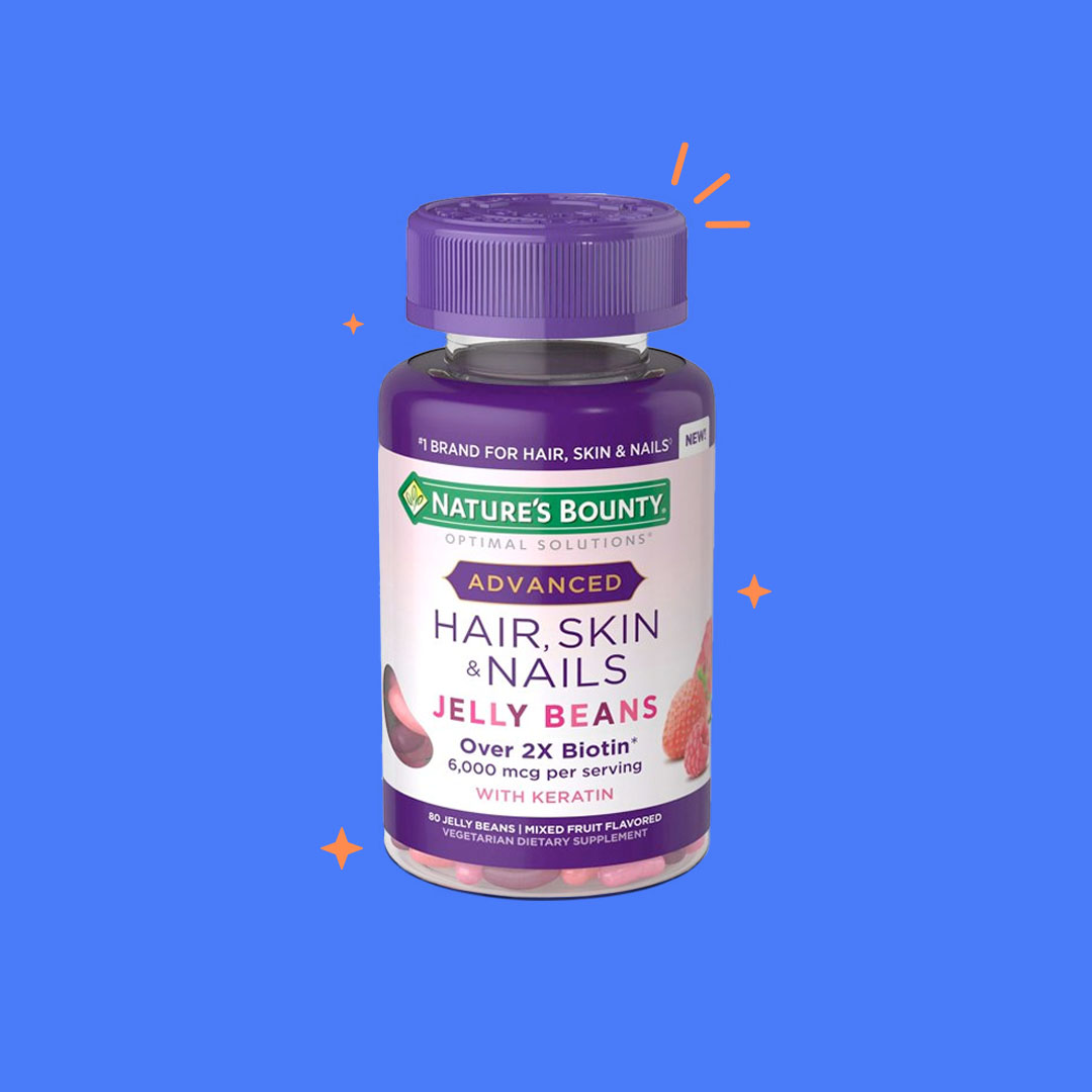 Natures Bounty Optimal Solutions Advanced Hair Skin & Nails Jelly Beans