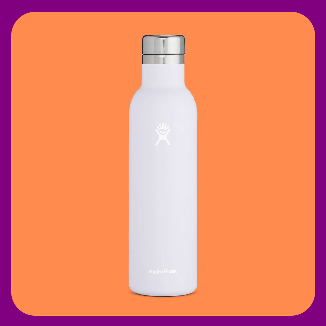 Hydro Flask Namaste Engraved 25 oz Wine Bottle