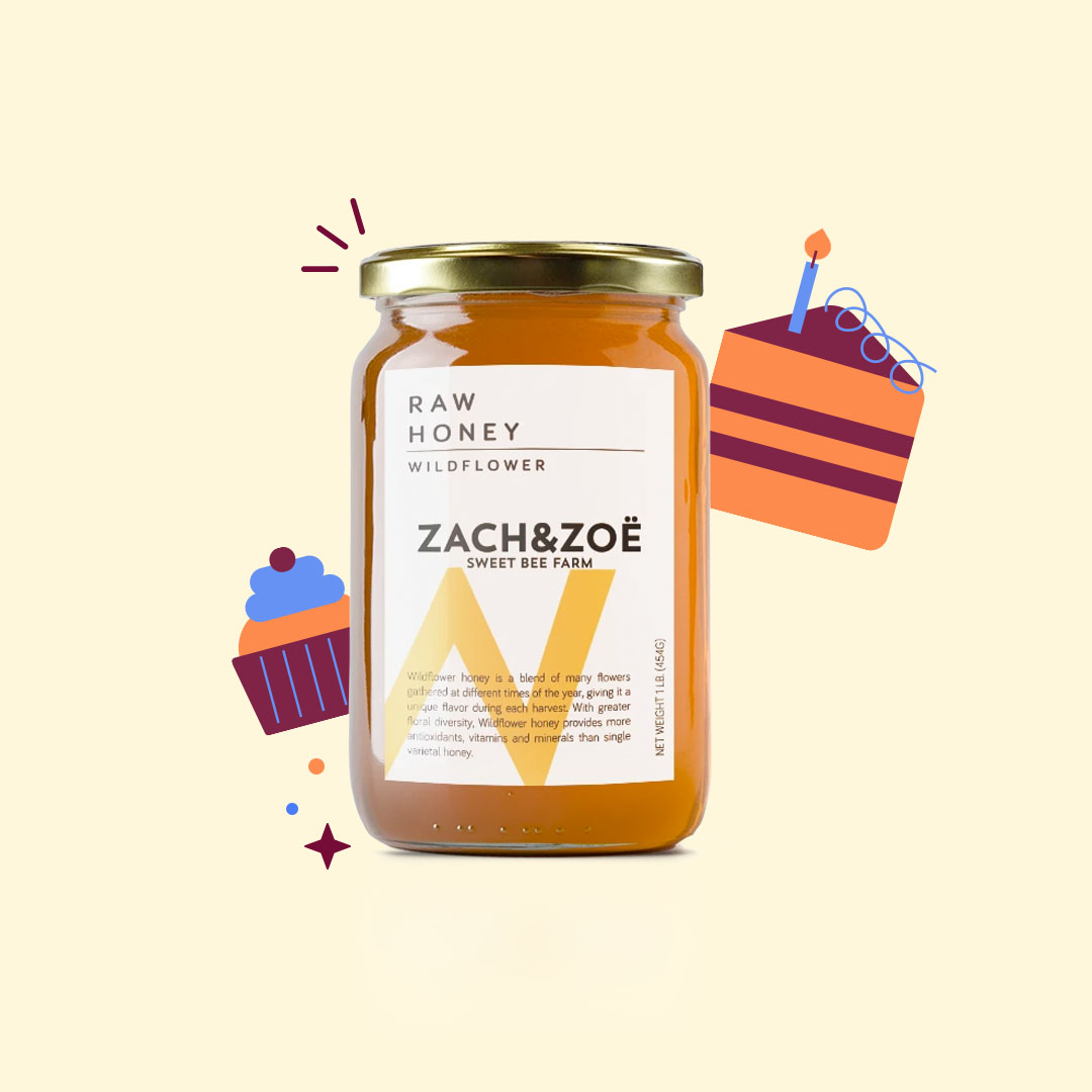 Zach & Zoë Wildflower Honey