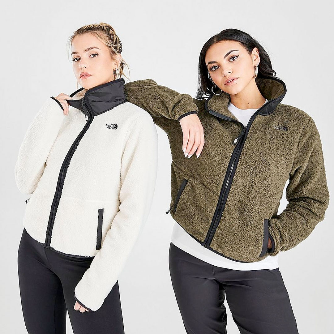 The North Face Dunraven Sherpa Crop Jacket