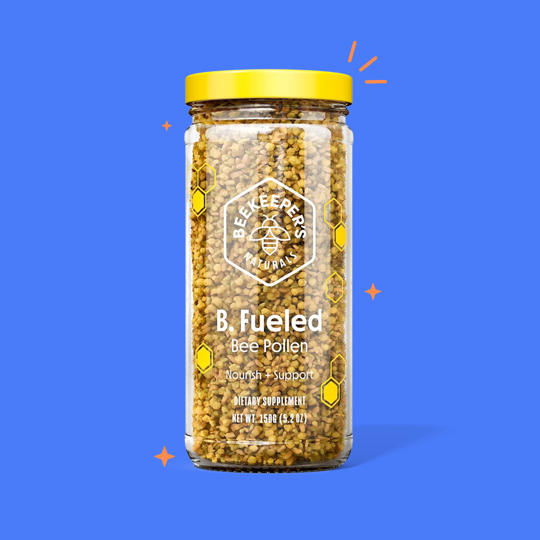 Beekeepers Naturals B.Fueled Bee Pollen