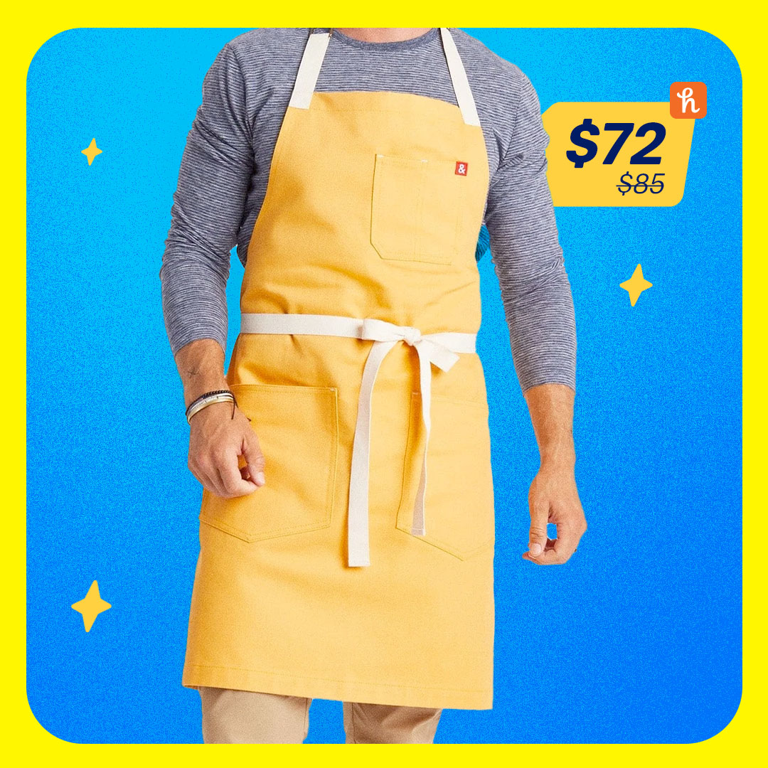 Hedley & Bennett Yolk Yellow Apron - Essential