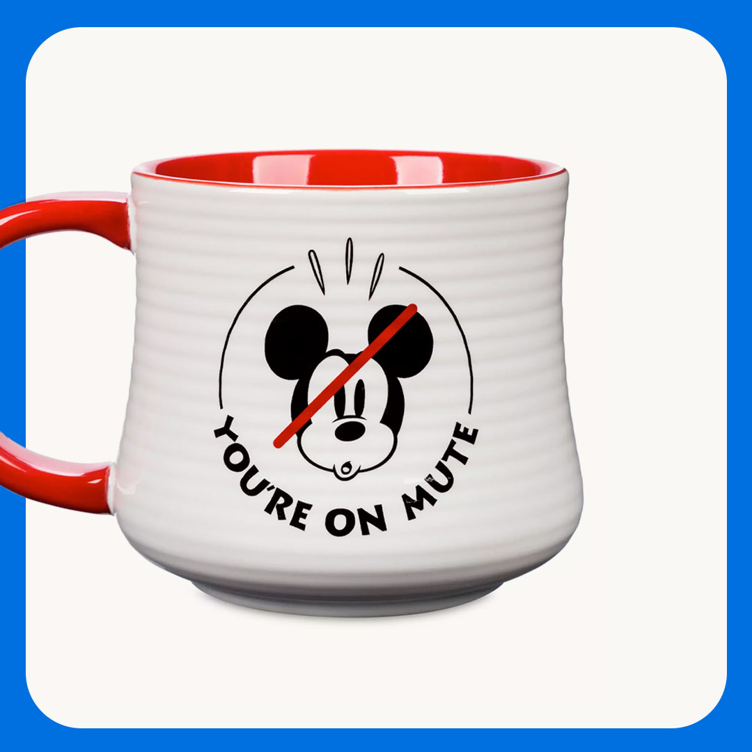 Micky Mouse You're on Mute Mug