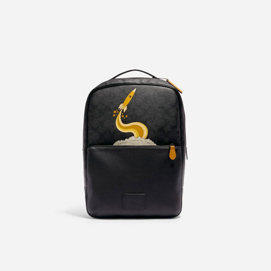 Westway Backpack In Signature Canvas With Triumph Motif
