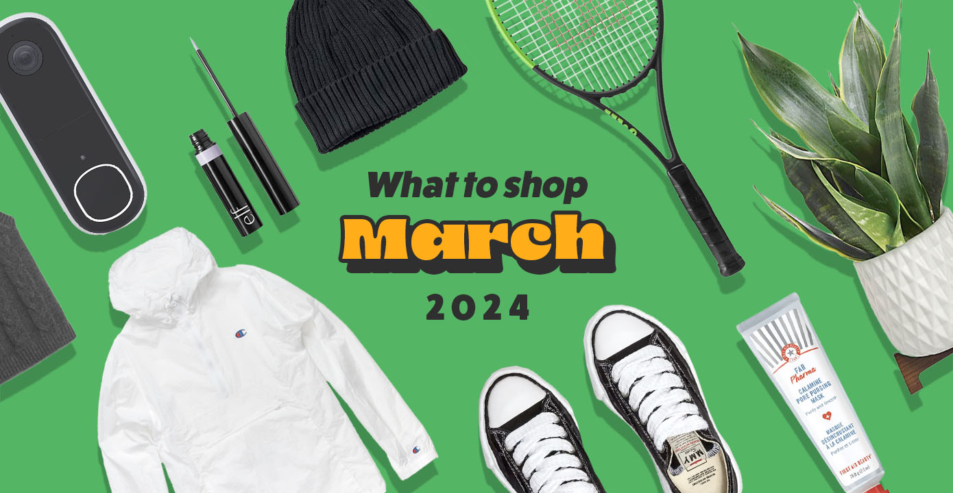 What to shop in March 2024: houseplants, cozy cashmere, and more