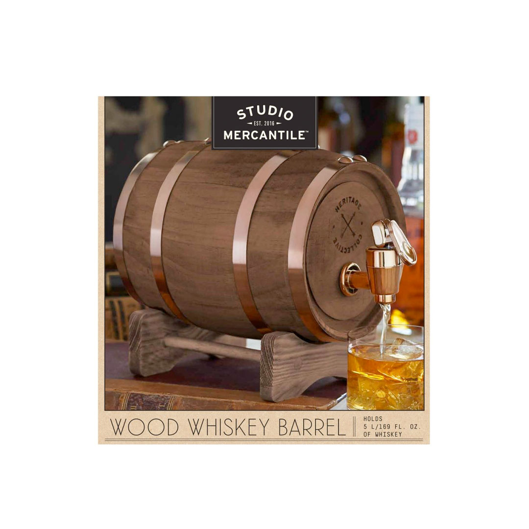 Mercantile Whiskey Barrel
