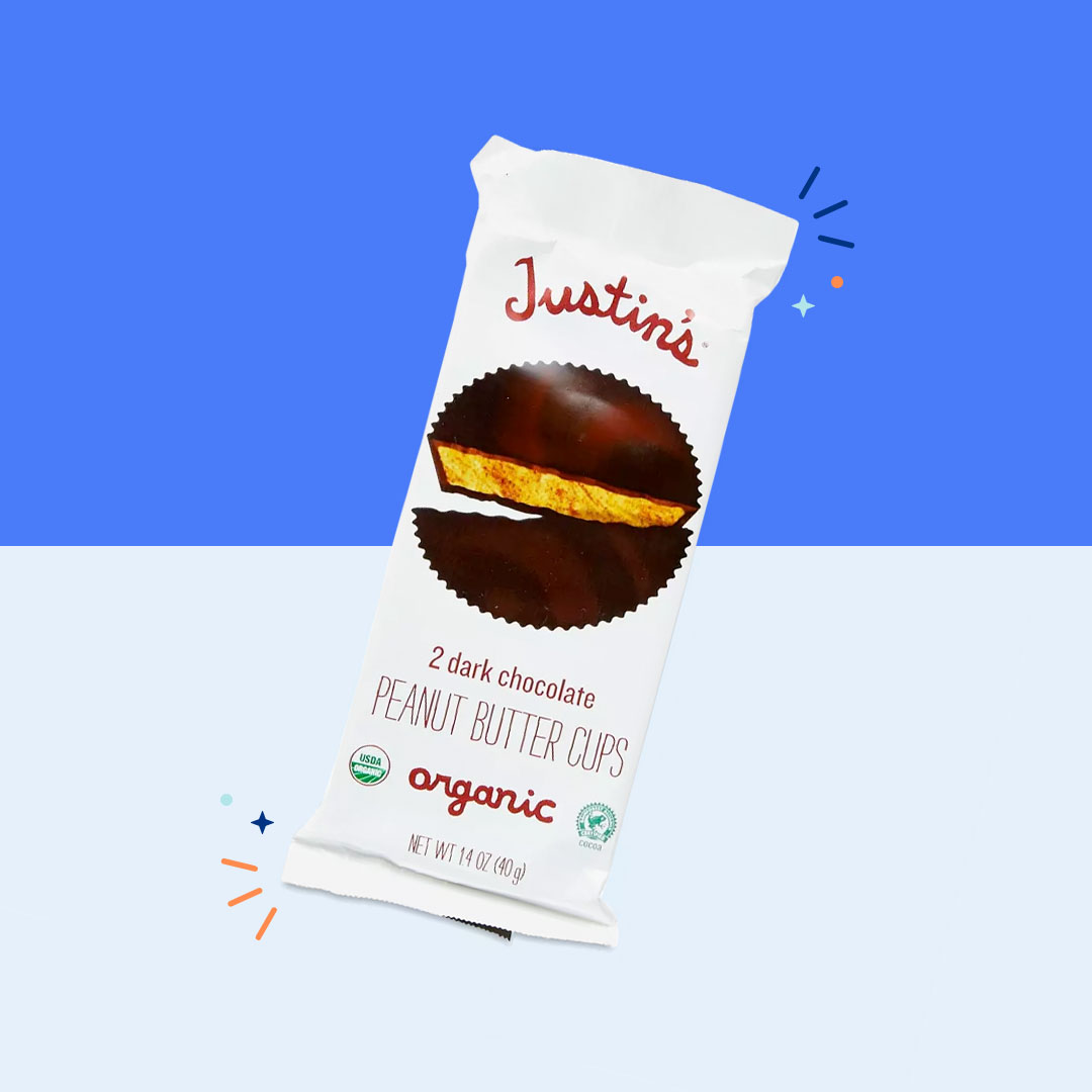 Justin’s Organic Dark Chocolate Peanut Butter Cups