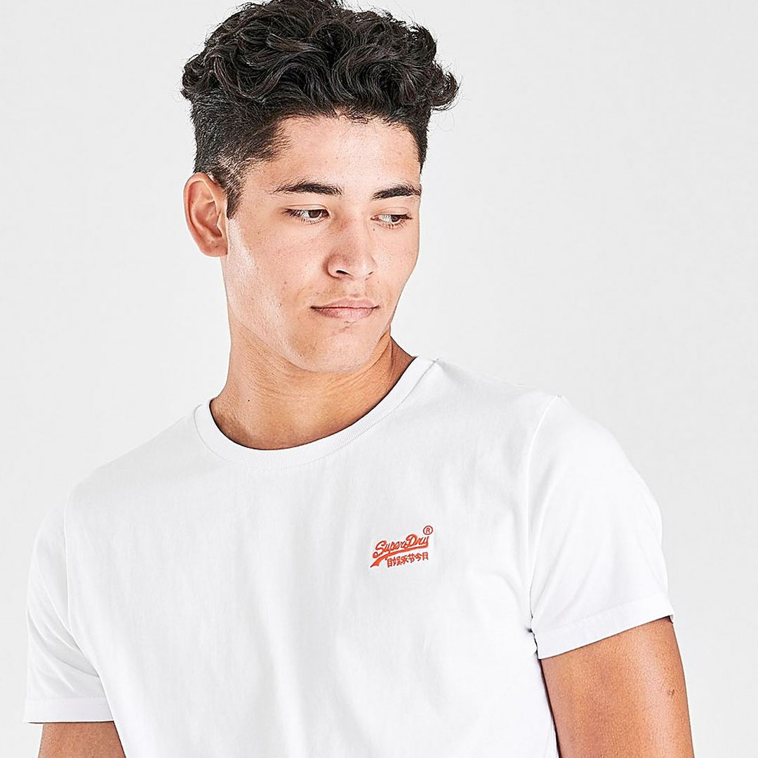 Men's Superdry Orange Label Neon Lite T-shirt
