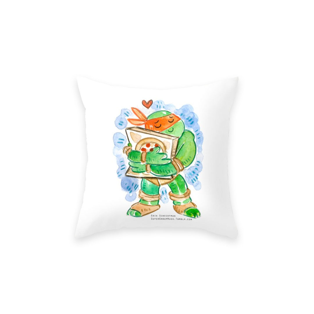 Teenage Mutant Ninja Turtles Hug Throw Pillow