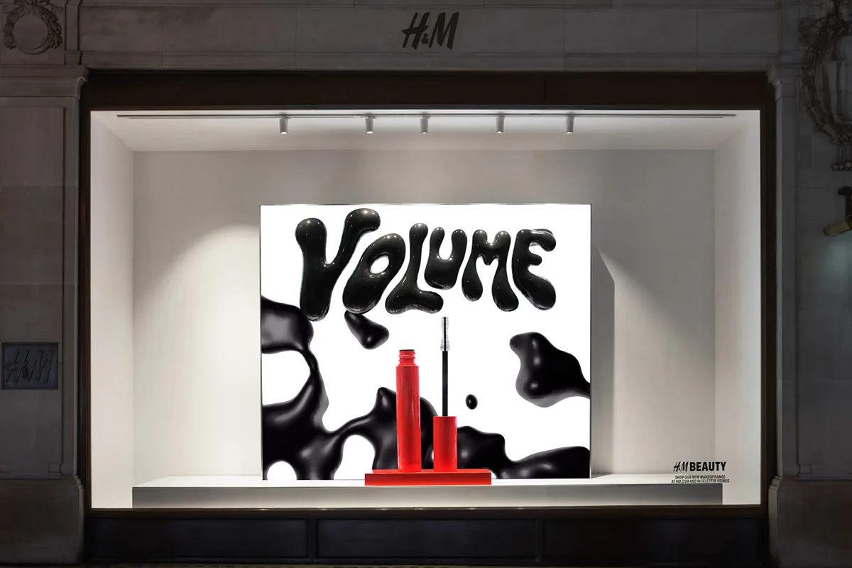 H&M Beauty, windows