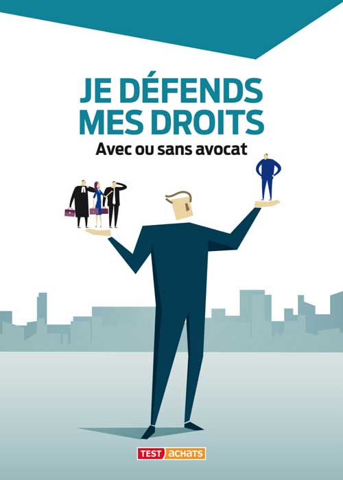 Couverture du guide pratique 'Je défends mes droits'