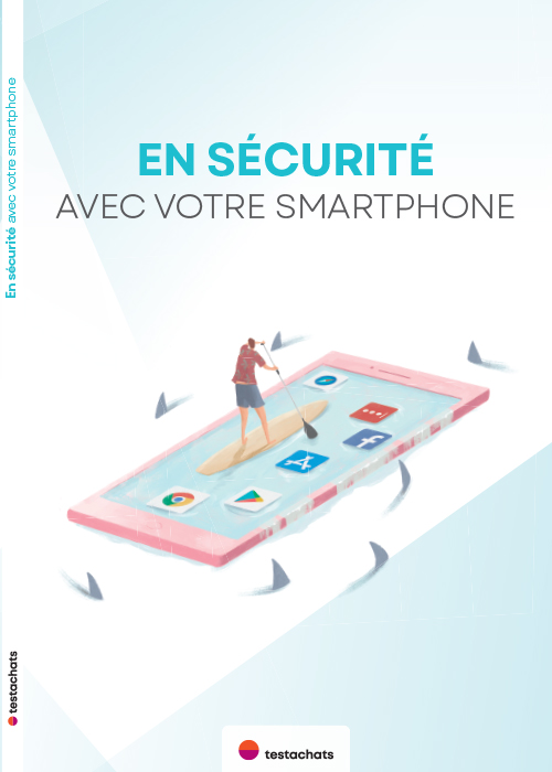 Couverture du guide pratique 'En sécurité avec votre smartphone'
