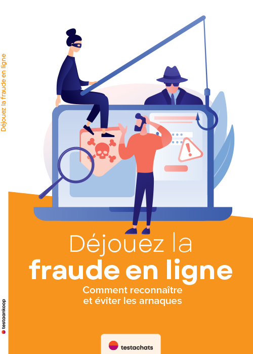 Couverture du guide pratique 'Déjouez la fraude en ligne - NOUVEAU'