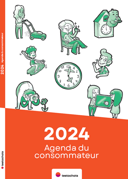 Couverture du guide pratique Agenda du consommateur 2024