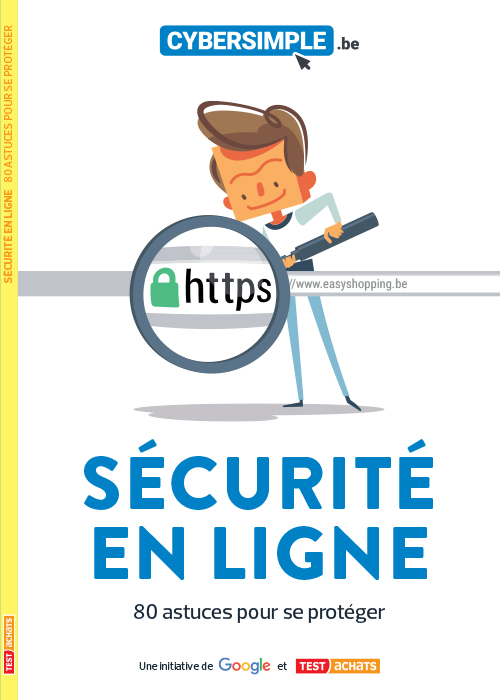 Couverture du guide pratique 'Cybersimple : Sécurité en ligne'