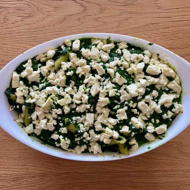 Spinat-Feta Auflauf