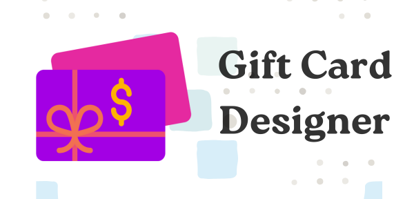 New Custom Gift Card Designer