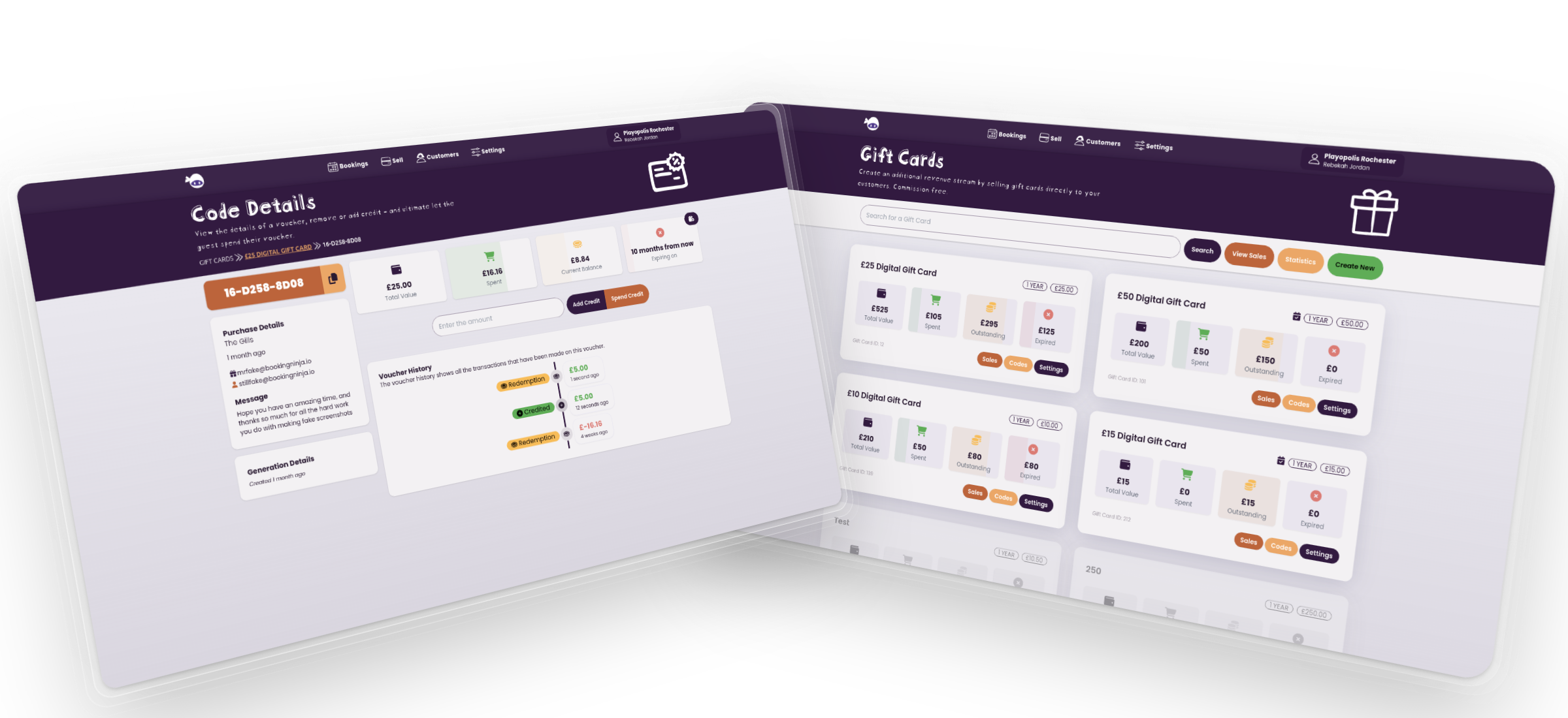 Give them certainty when it comes to their children. booking software from BookingNinja