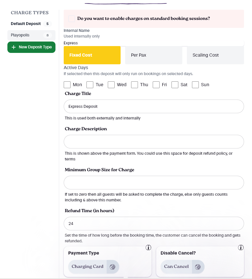 Payment Customisation