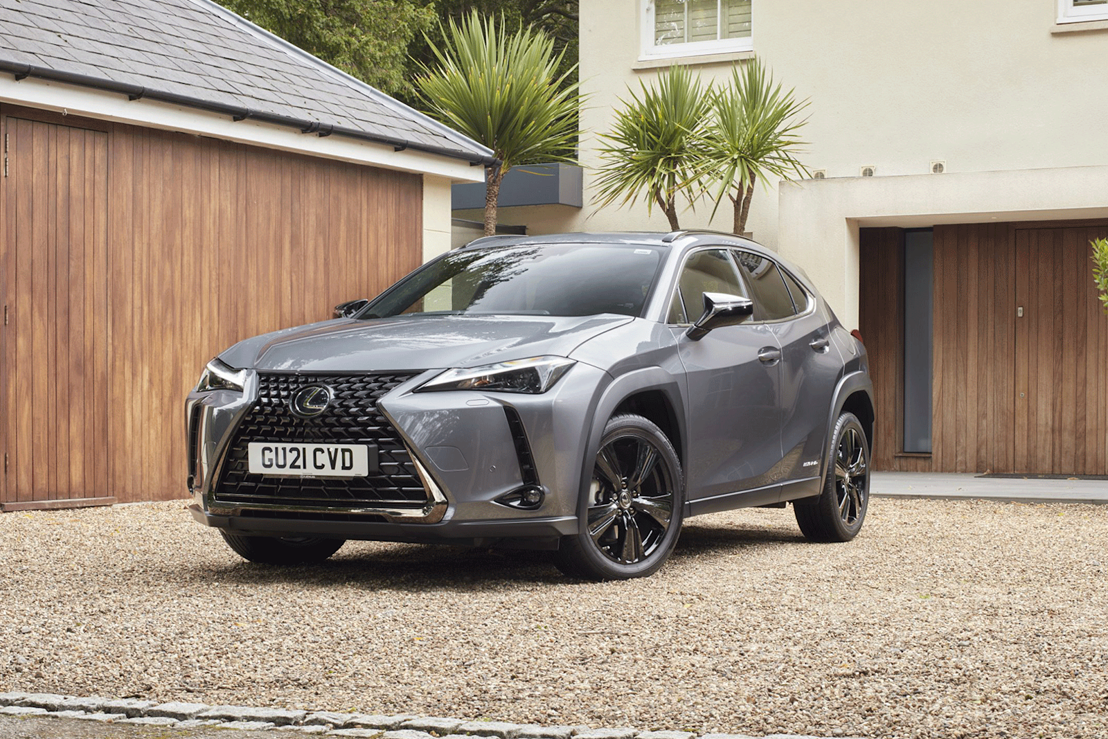 Lexus UX 250h in platinum 