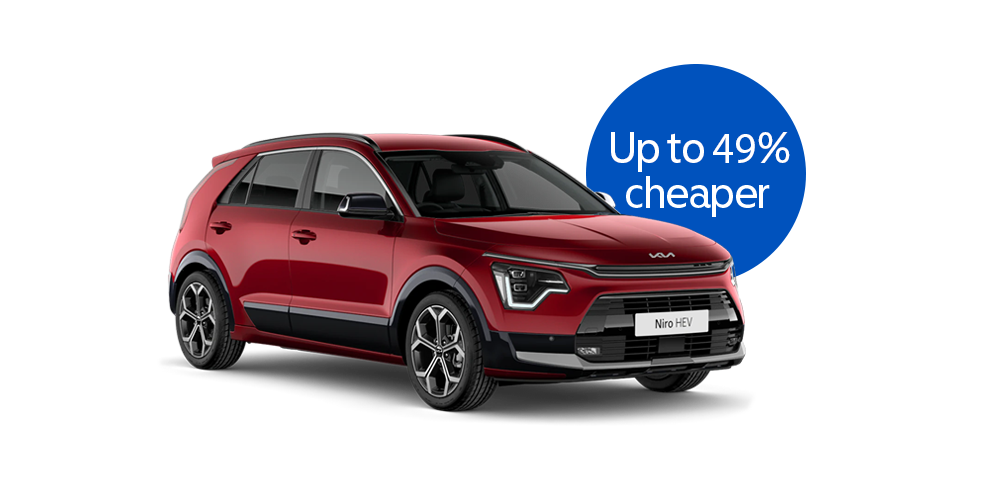 Save up to 49 percent on a Kia Niro