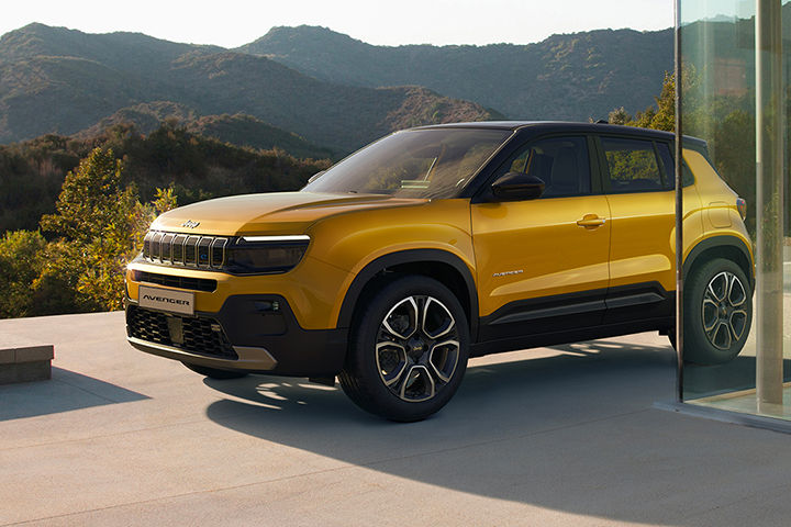 Jeep Avenger in Yellow