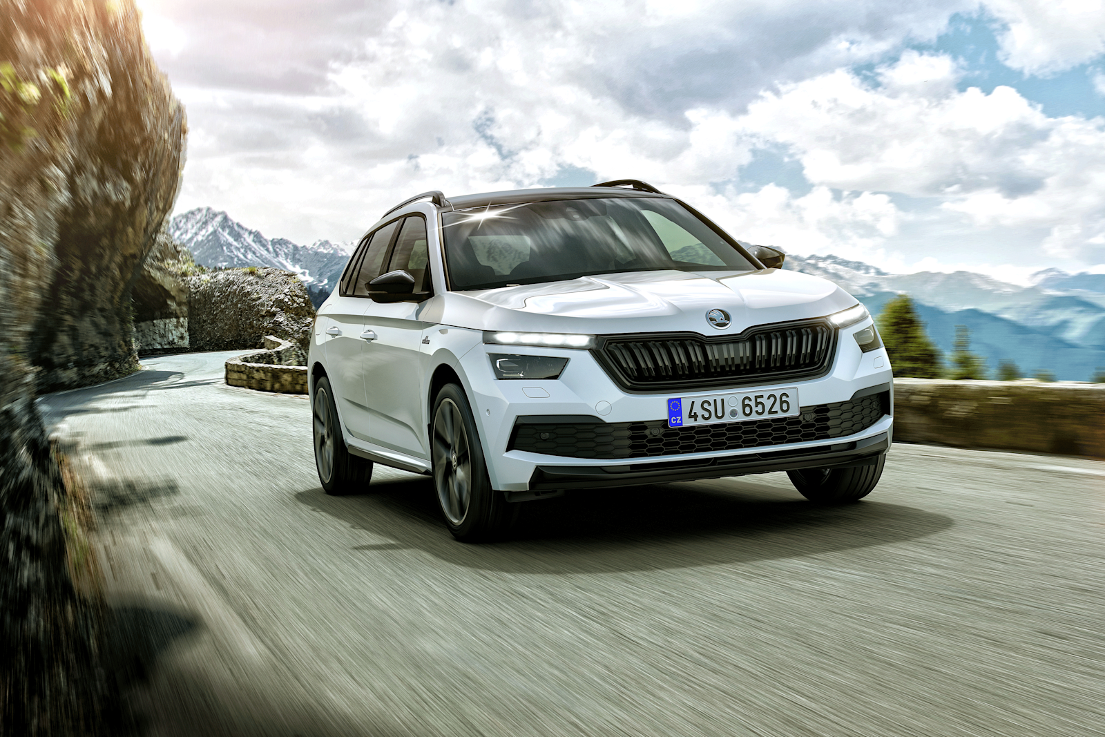 Skoda Camiq in white