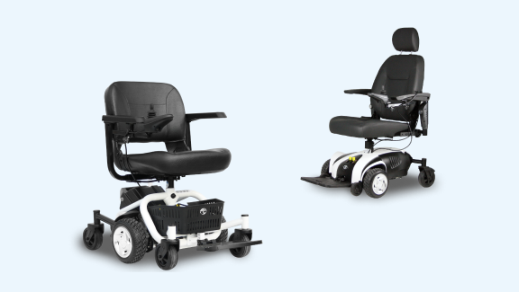 Powered wheelchairs